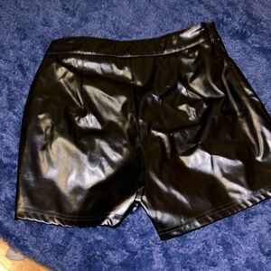 Leather Shorts